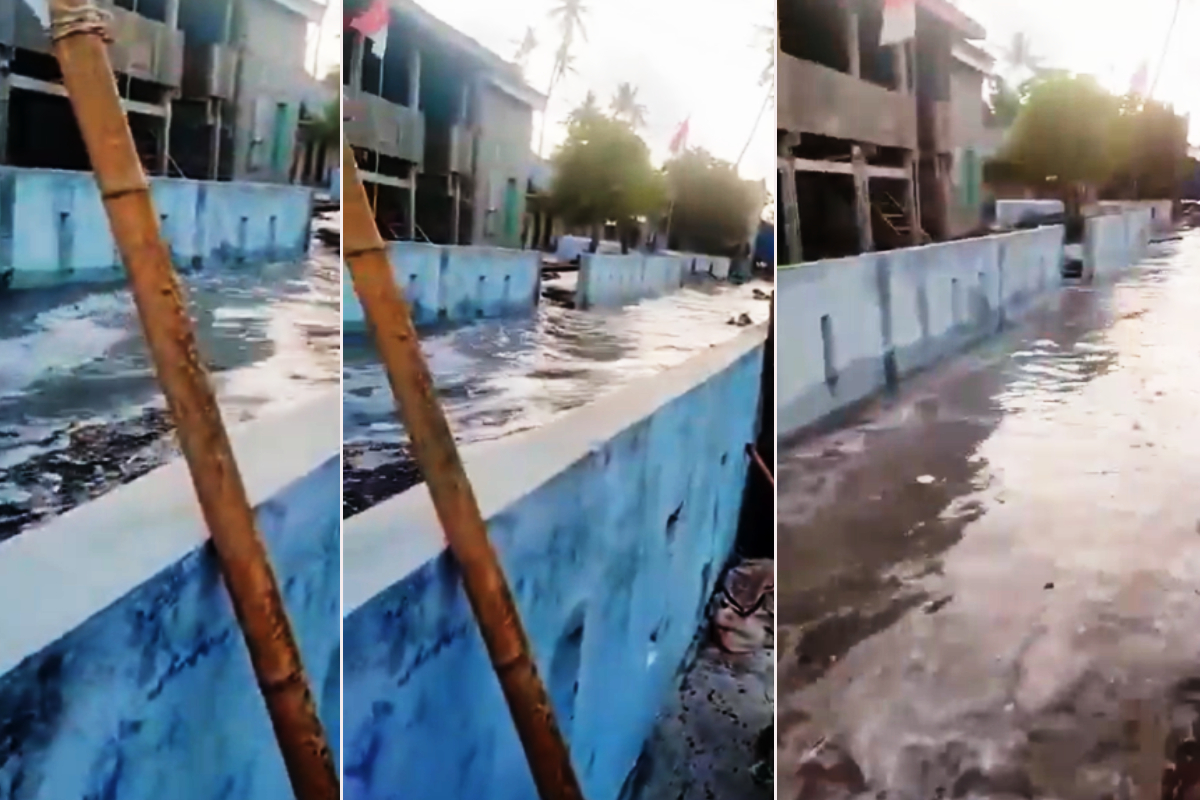 இந்தோனேசியாவை தாக்கிய சுனாமி அலை | Tsunami That Hit Indonesia