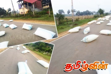 போக்குவரத்திற்கு இடையூறை ஏற்படுத்திய கிராம அலுவலரி்ன் செயற்பாடு