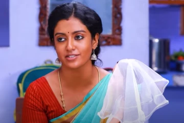 அவங்க  தொடுறது பிடிக்கலைன்னா... டோண்ட் டச்... பாடம் புகட்டும் கண்ணம்மாவை ரசிக்கும் பாரதி