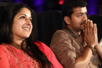 மனைவி சங்கீதாவுடன் GOAT பார்த்த விஜய்? தீயாய் பரவும் தகவல்!