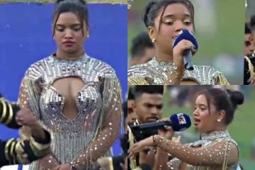 T10 අවසන් තරගය හැඩ කරන්න ආපු හනාගේ විලාසිතාව සමාජ මාධ්‍ය කලඹයි.. (PHOTOS)