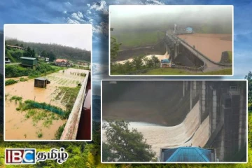 மத்திய மலைநாட்டில் தொடரும் மழை : திறக்கப்பட்ட வான் கதவுகள்