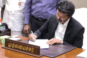 முதலமைச்சரான C.ஜோசப் விஜய்!! ஸ்டாலின் முதல் பூஜா ஹெக்டே வரை..பிரபலங்களின் வாழ்த்துகள்...