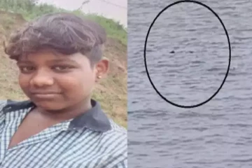 இராட்சத அலை இழுத்துச் சென்ற சிறுவனை நடுக்கடலில் காப்பாற்றிய பிள்ளையார்