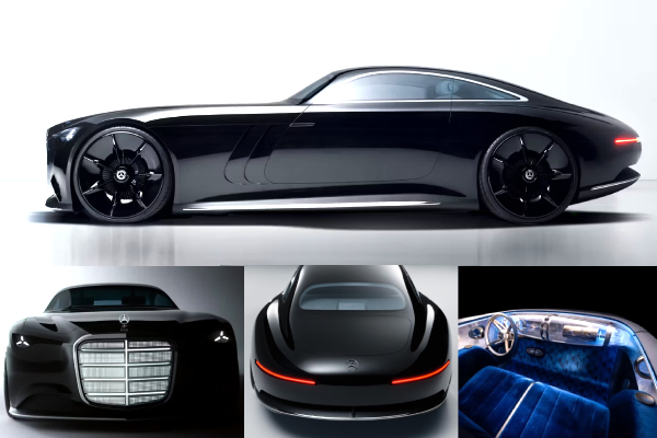 Mercedes-Benz Vision Iconic, AI-powered luxury car, futuristic Mercedes concept, hyper-analogue dashboard, Iconic Grille Mercedes, digital sculpture car, luxury electric vehicle 2025, Mercedes show car 2025, New Iconic Era Mercedes