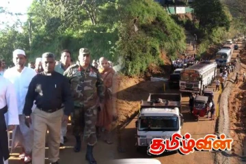 பல நிபந்தனைகளுடன் நாவலப்பிட்டி – கண்டி வீதி திறப்பு