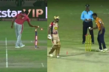 அஸ்வினைப் போல ரன்அவுட்! கோபத்தில் நடுவிரலை காட்டிய தமிழக வீரர்