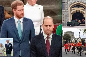 தாத்தாவின் இறுதிச்சடங்கின்போது இளவரசர் ஹரி வில்லியம் ஒன்றுசேர முடியாது: மகாராணியாரின் உத்தரவு