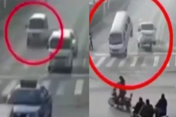 viral video! இப்படியொரு விபத்தா? பாத்தா உங்க கண்களை நீங்களே நம்பமாட்டீங்க