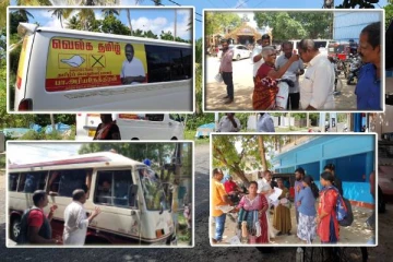 ஆரம்பமானது தமிழ் பொது வேட்பாளரின் தேர்தல் பிரசாரப் பயணம்