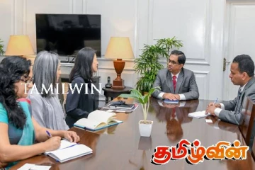 ஜனாதிபதியின் செயலாளரை சந்தித்த ஐ.நா. அபிவிருத்தி வதிவிடப்பிரதிநிதி