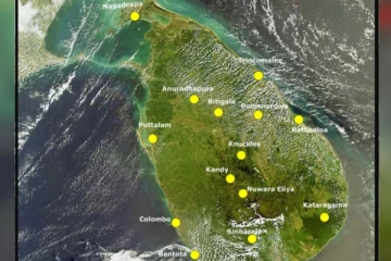 முறிகண்டி, புதுக்குடியிருப்புக்கு  மேலாக சூரியன் உச்சம் கொடுக்கும்! சில இடங்களில் பலத்த மழைக்கு வாய்ப்பு