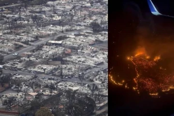 அடையாளம் தெரியாமல் சாம்பலாகிப் போன தீவு... அதிகரிக்கும் பலி எண்ணிக்கை: நொறுங்கவைக்கும் காட்சிகள்