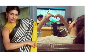 படக்குழுவினருக்கு குட் நியூஸ் சொன்ன நடிகை சமந்தா... - தீயாய் பரவும் தகவல்..!