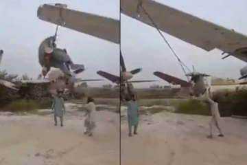 ராணுவ விமானங்களில் ஊஞ்சல்ஆடும் தலிபான்கள்;  அமெரிக்காவை சீண்டும் சீனா!