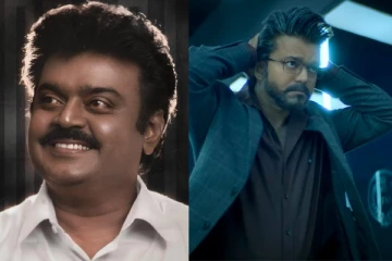 G.O.A.T படத்தில் கேப்டன் விஜயகாந்த் வரும் காட்சி எப்படி இருக்கு தெரியுமா.. தளபதி விஜய் சொன்ன அதிரடி விமர்சனம்