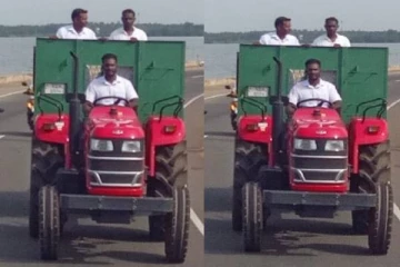 தவிசாளரின் இலக்கத்தகடு இல்லாத உழவு வாகனம் ; வெளியான பரபரப்பு தகவல்