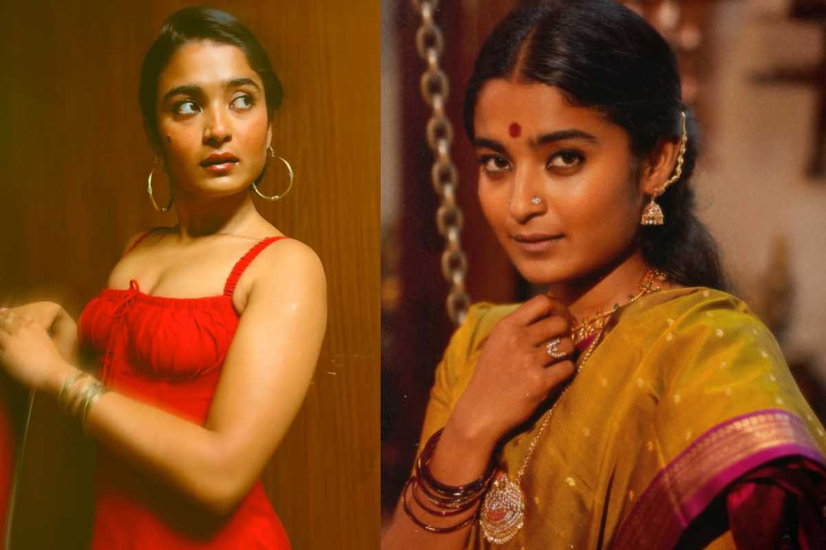 மீசைய முருக்கு 2 பட நாயகி சைத்ராவின் கிளாமர் போட்டோஸ்.. | Meesaya Murukku 2 Actress Chaitra Recent Satee Pic