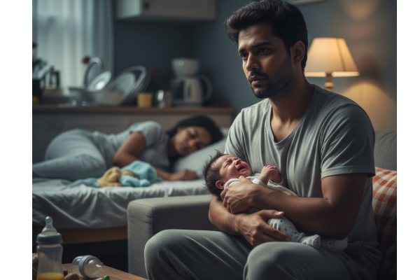 බබා හම්බුනාම තාත්තලා ඩිප්රෙස් වෙනවද? | Can Fathers Experience Postpartum Depression බබා හම්බුනාම තාත්තලා ඩිප්රෙස් වෙනවද? | Can Fathers Experience Postpartum Depression