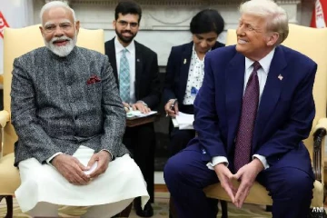 இந்தியா நடுநிலையாக இருக்க அவசியமே இல்லை - டிரம்ப் முன்னாடியே மோடி பளீச்!