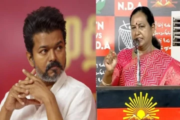 தம்பி லாலிபாப் சாப்பிடுகிற பேபி : விஜயை கடுமையாக விமர்சித்த பிரேமலதா விஜயகாந்த்