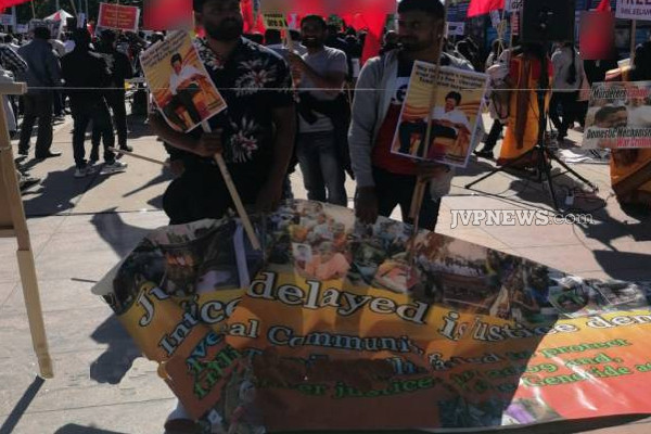 ஜெனீவாவில் கவனயீர்ப்பு போராட்டத்தை முன்னெடுத்த ஈழத்தமிழர்கள்! | Sri Lankan Tamils Eelam Protest In Geneva