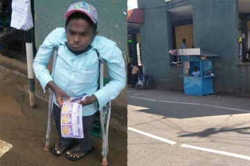 உழைத்து வாழ போராடும் மாற்றுத்திறனாளி ஒருவரின் உருக்கமான கோரிக்கை (Photos)