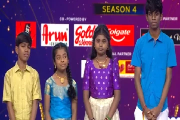 சரிகமப-வில் புள்ளிகளின்படி கண்ணீருடன் வெளியேறி சென்ற 2 போட்டியாளர்கள்