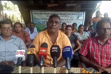 கிளிநொச்சியில் இருபது நாட்களாக தொடரும் மக்கள் போராட்டம்(Video)