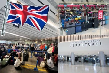 வெளிநாடொன்றின் விமான நிலையத்தில் மின்தடை : பயணிகளுக்கு ஏற்பட்ட சிக்கல்