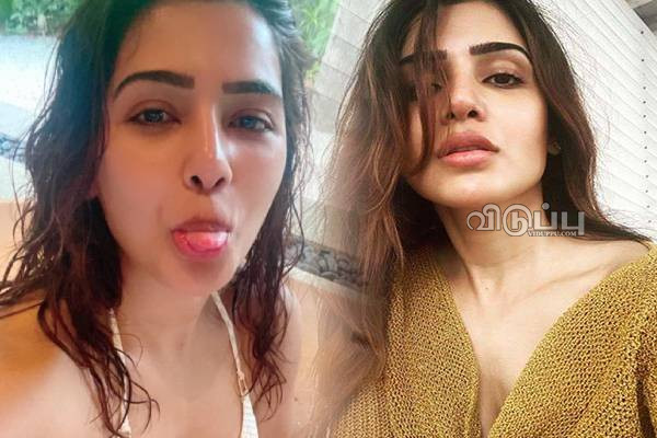 பிரபல நடிகருடன் விமானத்தில் பறந்த நடிகை சமந்தா.. வைரலாகும் புகைப்படம்.. | Samantha After Hand Injury Get Shoot With Varun