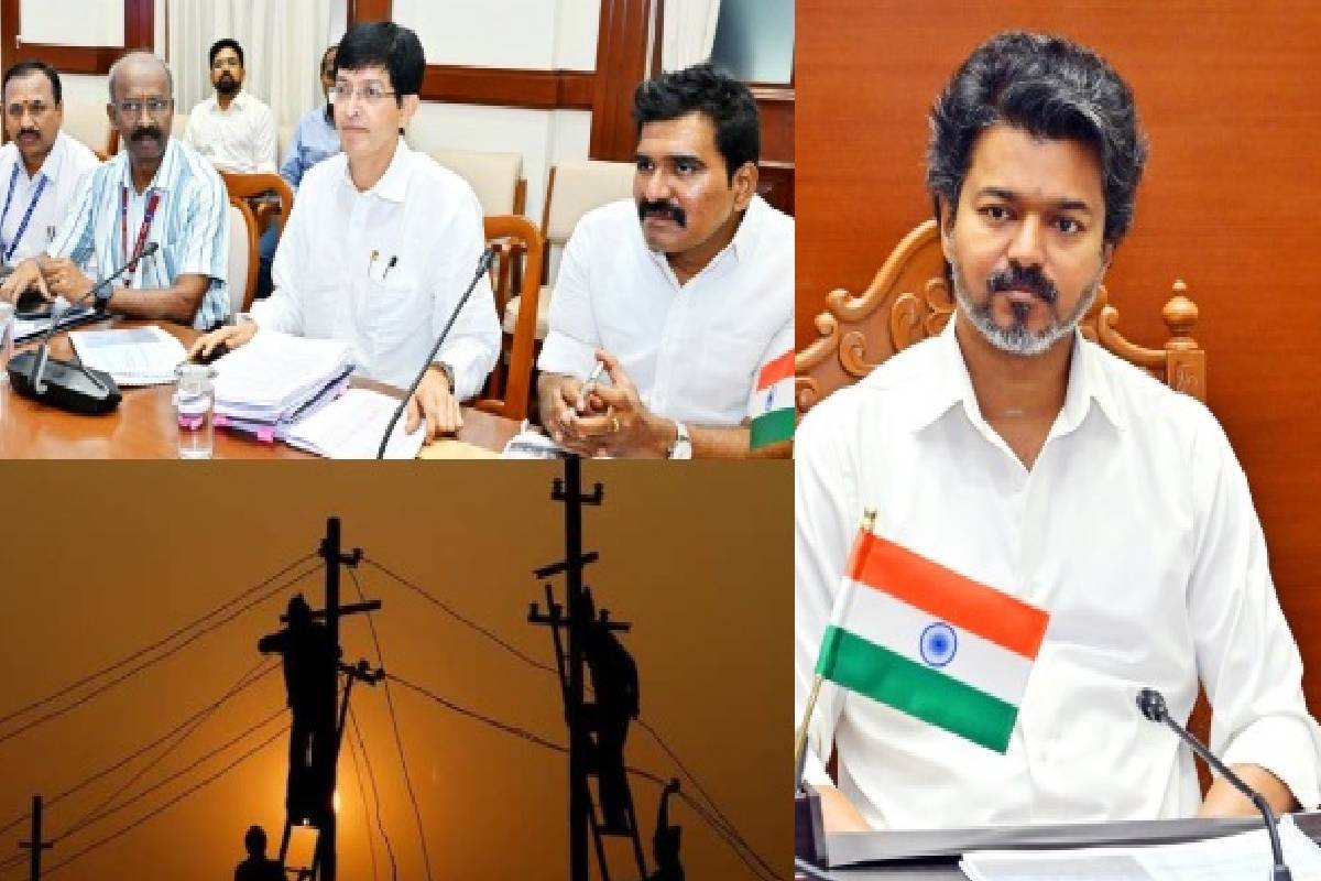 தமிழக மக்களுக்கு குட் நியூஸ்... மின்தடைக்கு முடிவு கட்ட முதல்வர் விஜய் புதிய திட்டம்! | Cm Vijay Orders To Set 231 New Power Sub Station