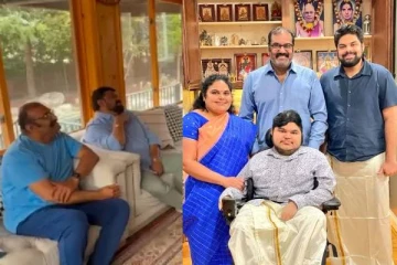 திடீர் விசிட்.. நெப்போலியன் குடும்பத்தை சந்தித்த கோபிநாத்! எதற்கு?