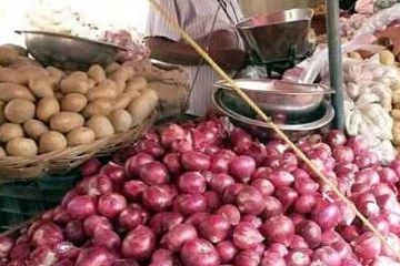 ලොකු ළූණු සහ අල මිල පහළට.