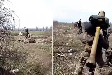 பிரித்தானியா அளித்த ஏவுகணையின் உதவியால் ரஷ்ய ட்ரோனை வீழ்த்திய உக்ரைன் வீரர்களின் கொண்டாட்டம்!