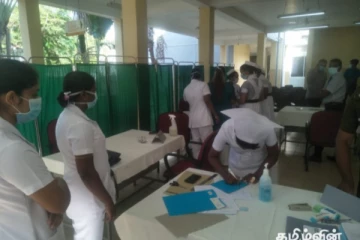 கொரோனா தடுப்பூசி வழங்கும் பணிகள் கிளிநொச்சியிலும் ஆரம்பம்