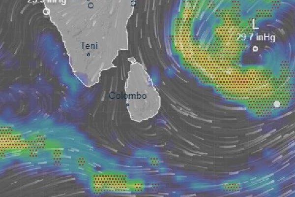 இலங்கை அருகில் காற்றழுத்த தாழ்வு நிலை: கிழக்கு மாகாண மக்களுக்கு வானிலை எச்சரிக்கை  லங்காசிறி நியூஸ்