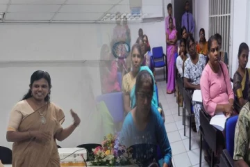 பெண்களுக்கு மீதான வன்முறைக்கு எதிர்வினை ஆற்றப் பழக வேண்டும்: உதயனி நவரட்ணம் தெரிவிப்பு