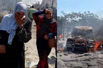 நெரிசலான காசா பகுதியில் இஸ்ரேல் அதிரடி தாக்குதல்! 90 பலி..200 பேர் படுகாயம்