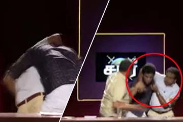 தொலைக்காட்சி நிகழ்ச்சியில் ஒருவரை ஒருவர் கடுமையாக தாக்கிக் கொண்ட தமிழ் எம்பிக்கள்