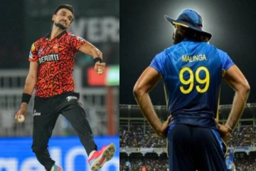 லசித் மலிங்காவின் இமாலய சாதனையை தூளாக நொறுக்கிய ஐதராபாத் வீரர்