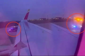 பிரான்சிலிருந்து புறப்பட்ட விமானத்திலிருந்து குதித்த நபரால் பரபரப்பு