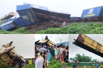 மேற்கு வங்கம் சரக்கு ரயில் விரைவு ரயில் மீது மோதி கோர விபத்து - பயணிகள் நிலை என்ன?
