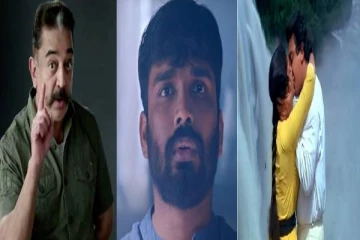 அனுமதியின்றி லிப் கிஸ் கொடுத்த கமல் பெண்களின் பாதுகாப்பு பற்றி பேசுறார்: பிரபலத்தின் மனைவி சீற்றம்