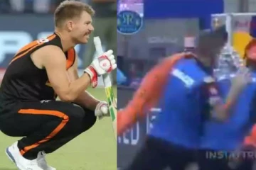 எப்படியிருந்த மனுஷனுக்கு இந்த நிலையா? ஐபிஎல் போட்டியில் நட்சத்திர வீரர் வார்னர் செயலை பார்த்து ரசிகர்கள் ஷாக்..வைரல் வீடியோ