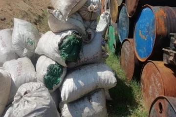 கிளிநொச்சியில் ஒரு தொகை வெடிபொருட்கள் மீட்பு