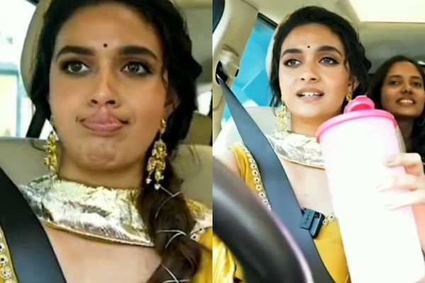 பேசியபடி கார் ஓட்டிய கீர்த்தி சுரேஷ்!! TTF வாசனுக்கு மட்டும் ஒரு நியாயமா.. | Keerthy Suresh Trolled Car Drive Fans Comments பேசியபடி கார் ஓட்டிய கீர்த்தி சுரேஷ்!! TTF வாசனுக்கு மட்டும் ஒரு நியாயமா.. | Keerthy Suresh Trolled Car Drive Fans Comments