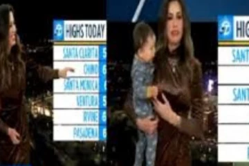 தொலைக்காட்சி லைவ் நிகழ்ச்சியில் அம்மாவை தேடி வந்த குழந்தை- நெகிழ்ச்சி வீடியோ வைரல்