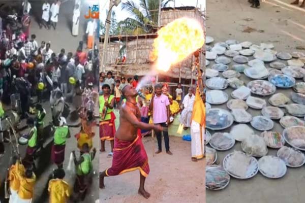 20 மாட்டு வண்டியில் 200 சீர் வரிசை... இணையத்தில் ட்ரெண்டான தாய்மாமன் | 20 Bull Carts 200 Grand Gifts Uncle S Traditional