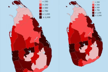 ලංකාවටම රතු එළි පෙන්වමින් මේ රෝගීන් ලක්ෂයට ආසන්න වෙයි - මරණ 65ක්